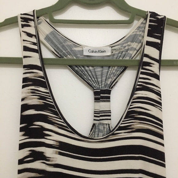 Calvin Klein Jersey Knit Maxi Dress - Picture 4 of 5